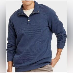 Goodfellow & Co Men's Navy Pullover Sweatshirt